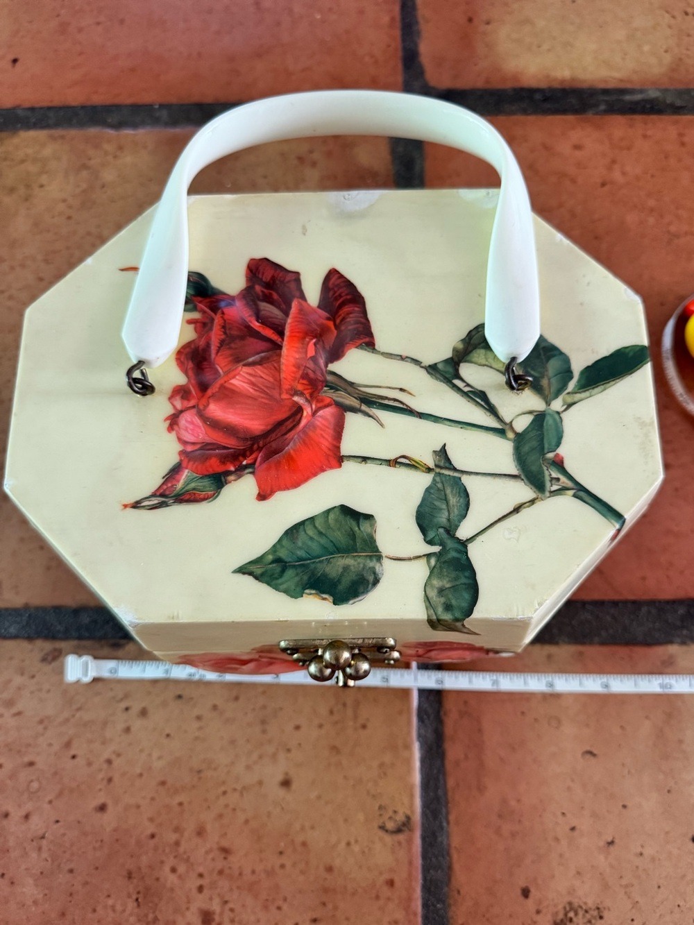 VTG 60s Rose Box Purse